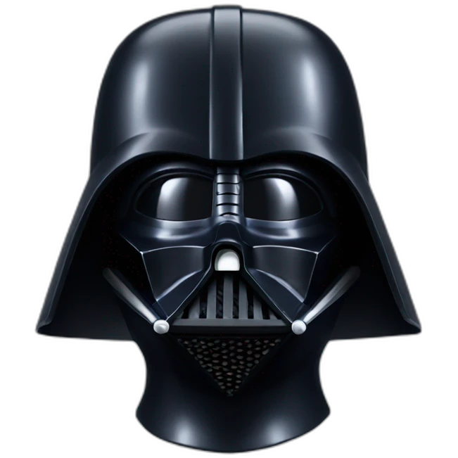 Darth Vader helmet emoji