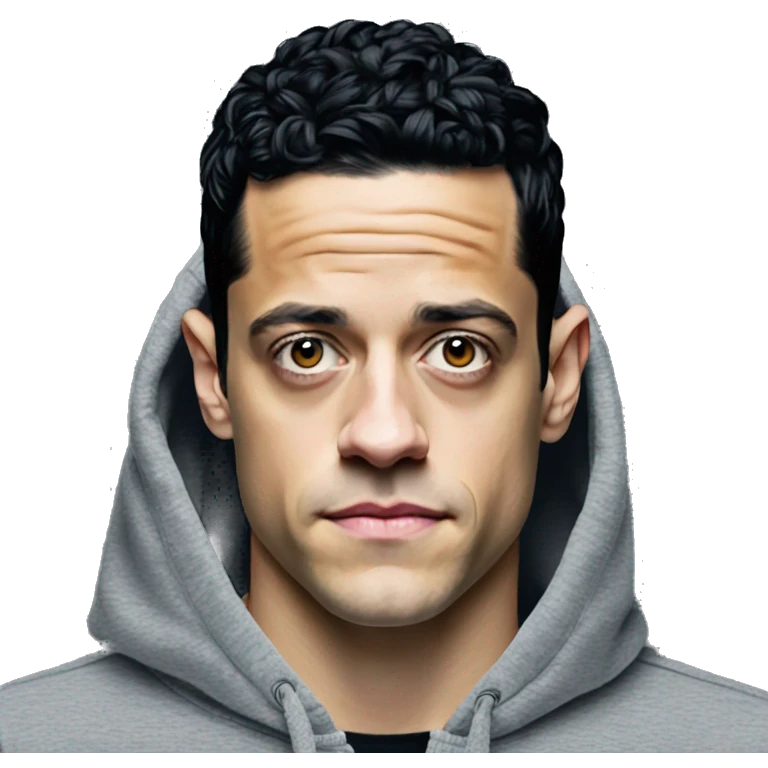 rami-malek-hoodie-hacker-on-head emoji