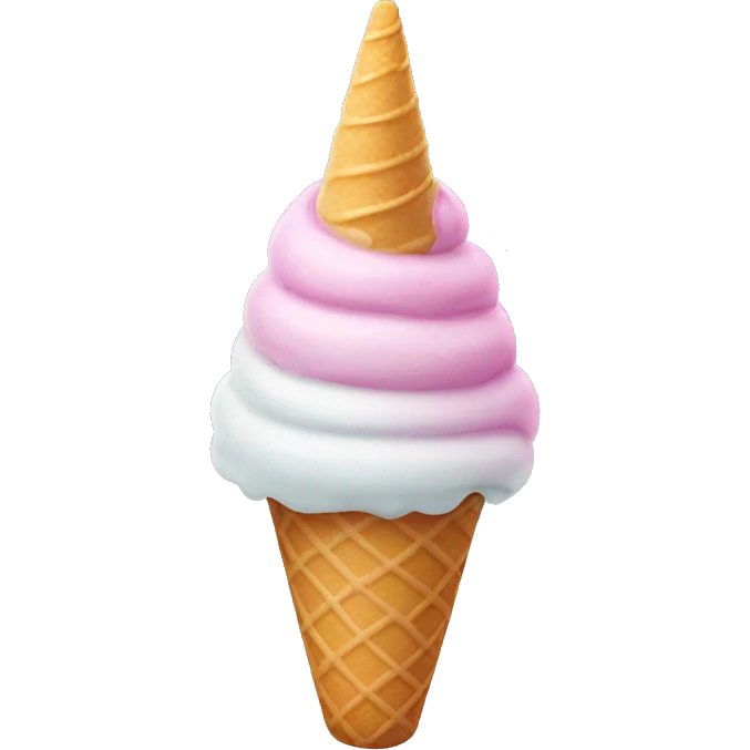 icecream unicorn horn emoji