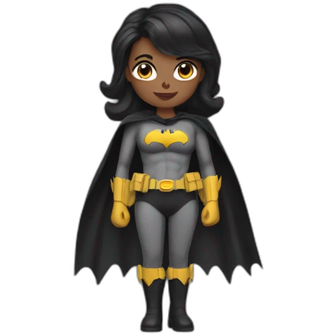 Batman woman emoji