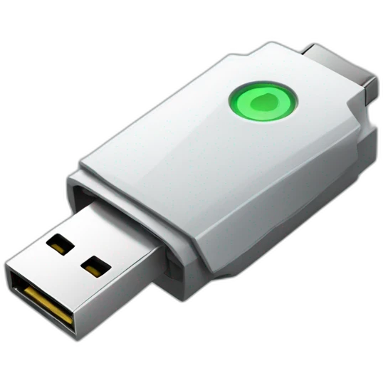 flash drive futuristic emoji