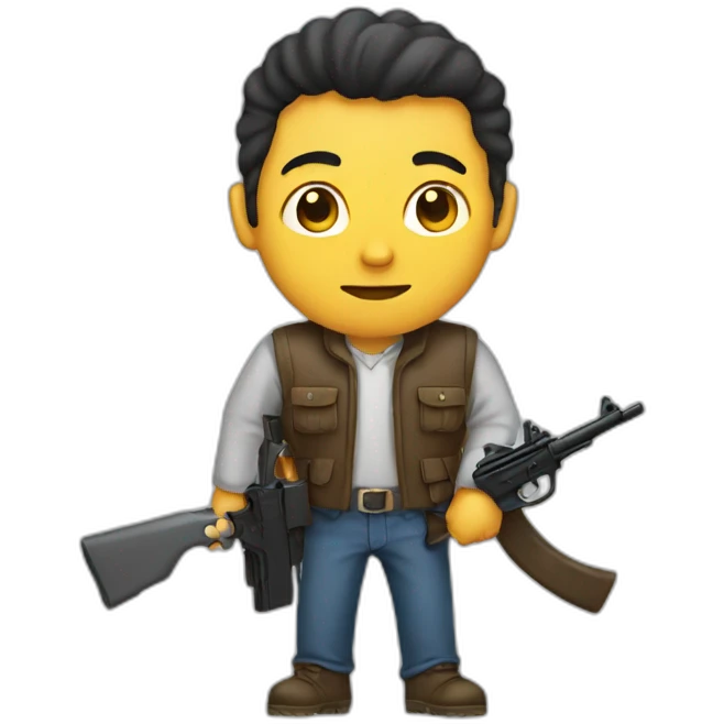 Manwithgun emoji