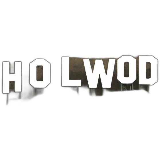 Hollywood sign emoji