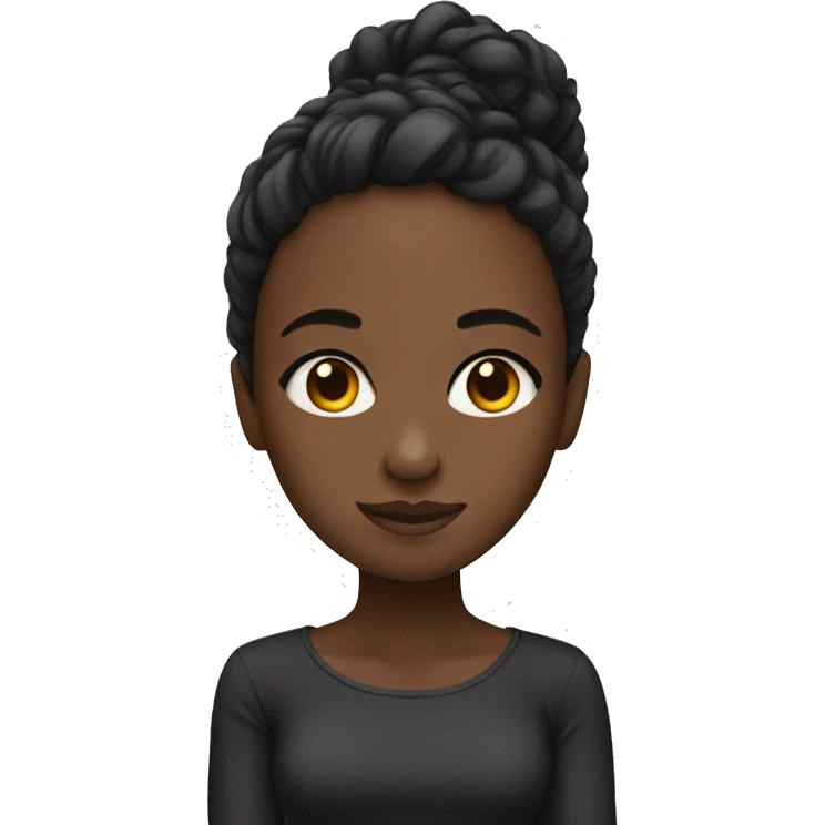 Big forehead emoji black girl emoji