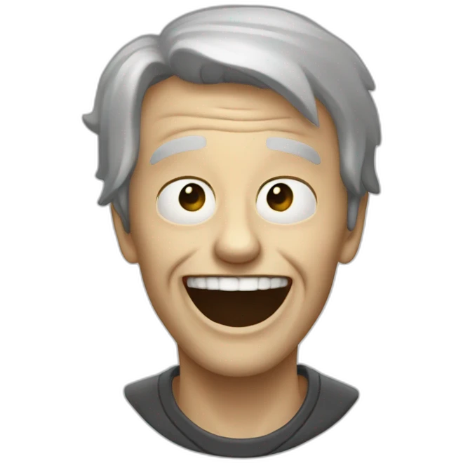 Mort de rire emoji