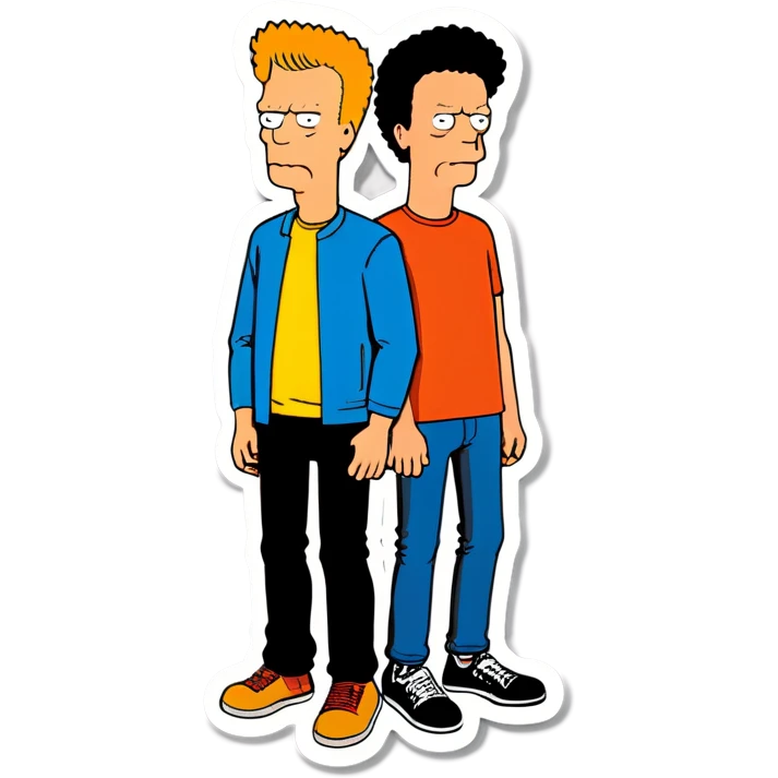 Beavis and butthead emoji