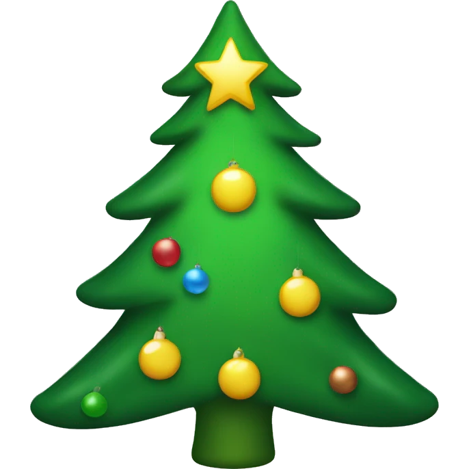 Christmas tree emoji