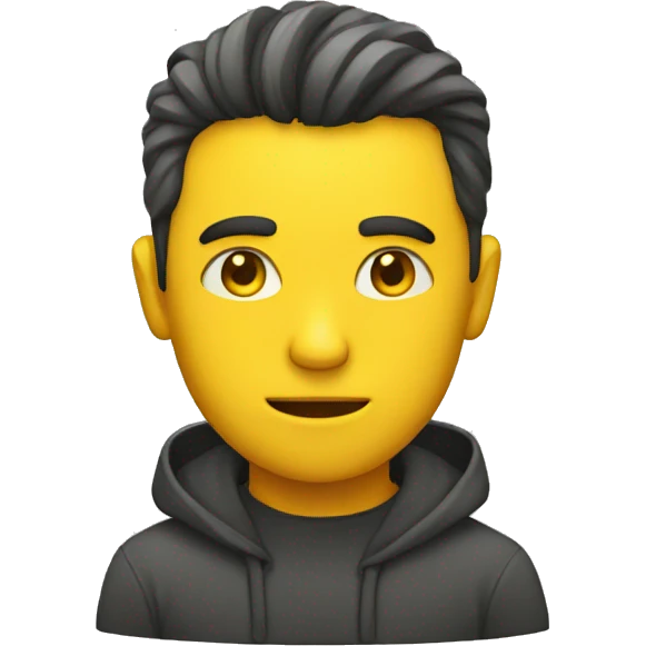 No money, yellow emoji