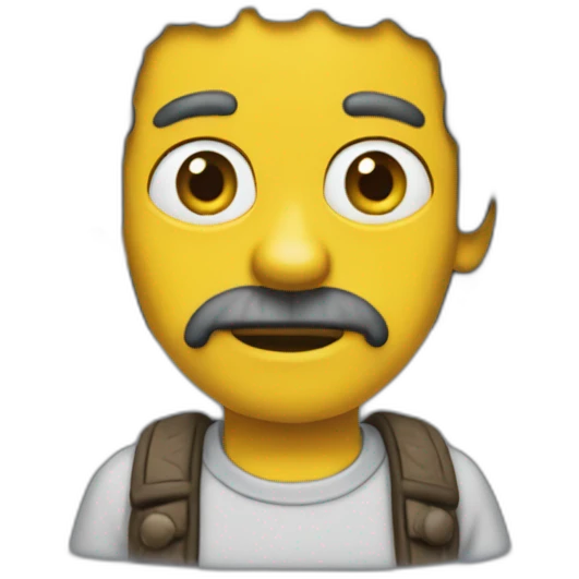 Omer simpson emoji
