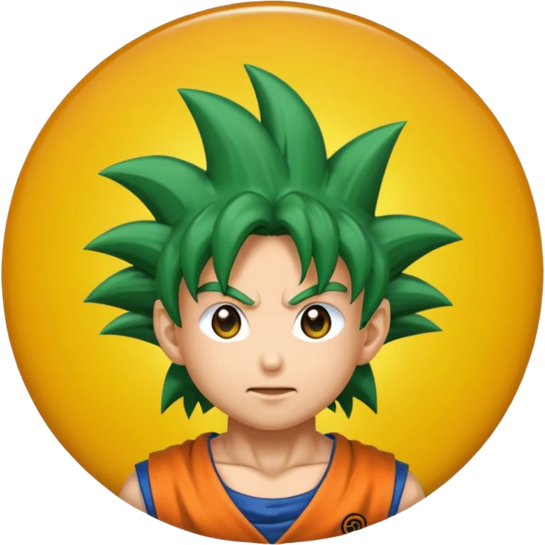 Brinco  potara do goku em for.a de emoji para vopiar emoji