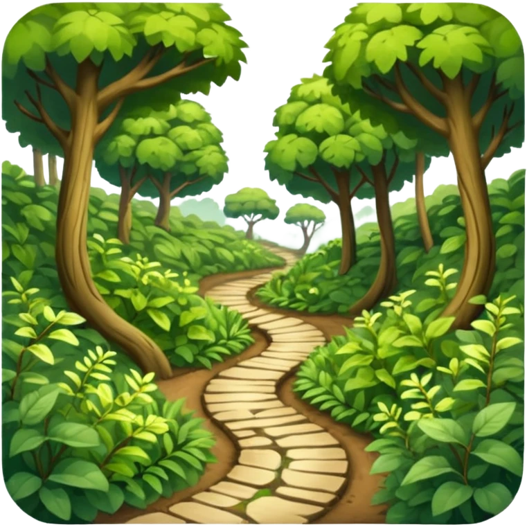 forest path emoji