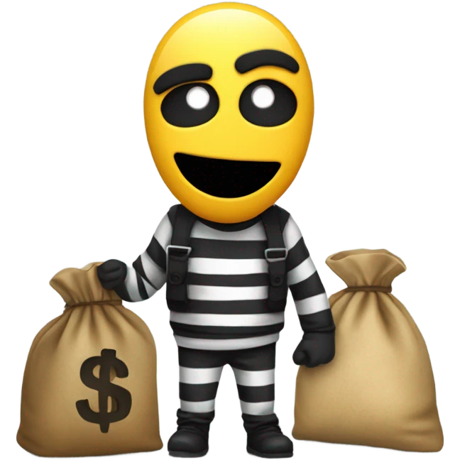 Robber emoji emoji