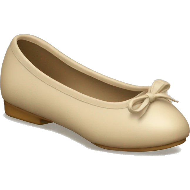 ballett shoes beige  emoji