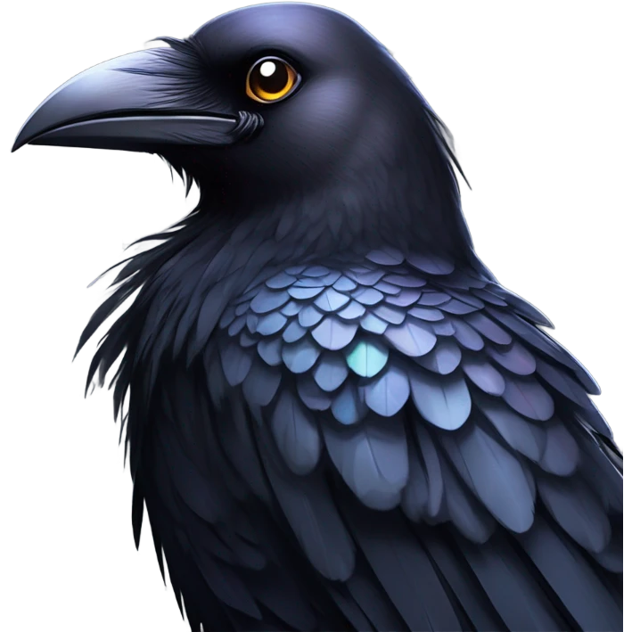 Crow emoji