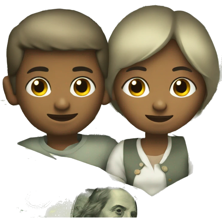 Money and offspring emoji