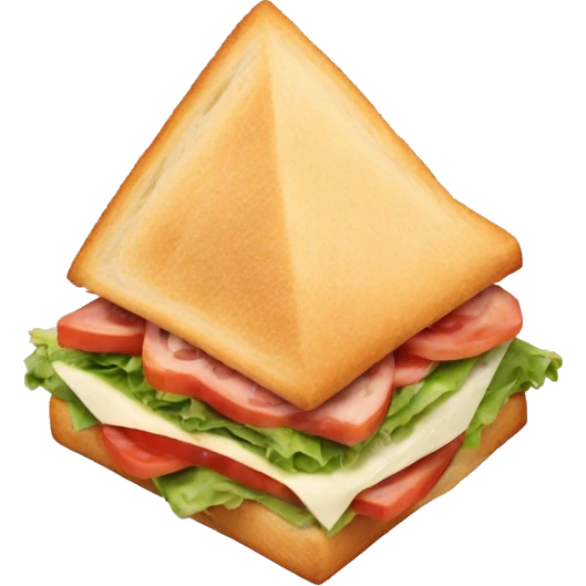 triangle sandwich emoji