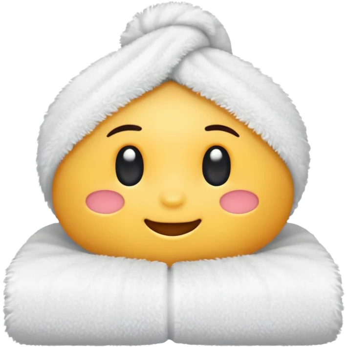 white Towel  emoji