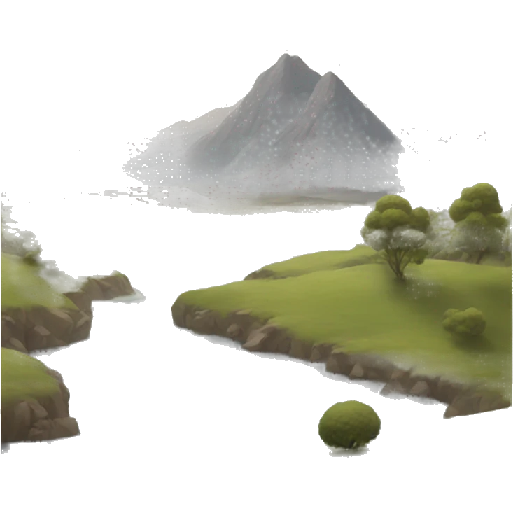 Landscape painting  emoji
