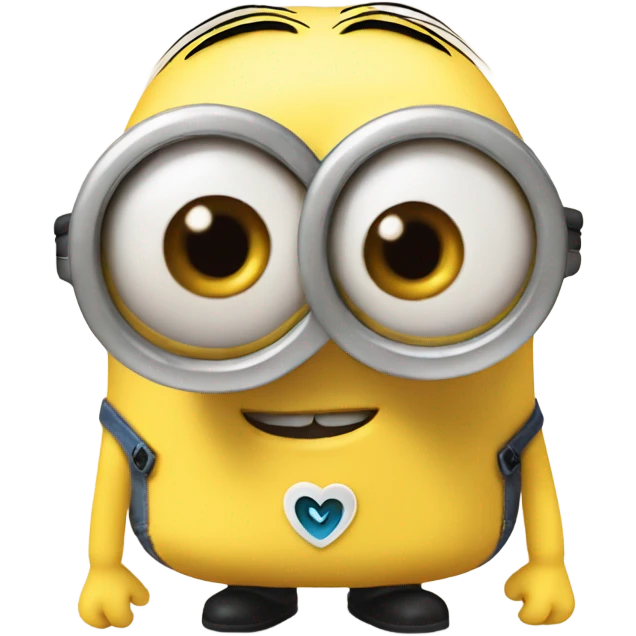 minion with heart eyes emoji