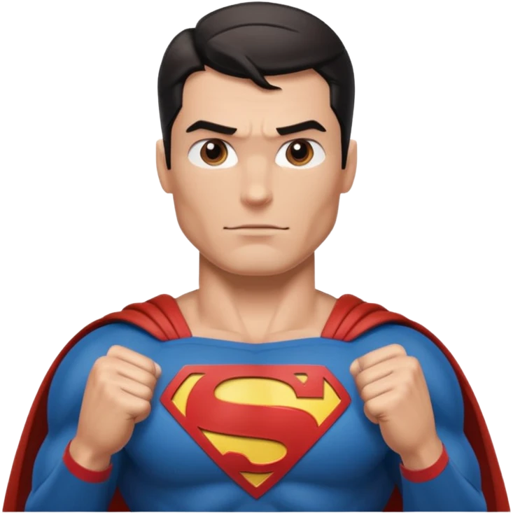 superman standing emoji