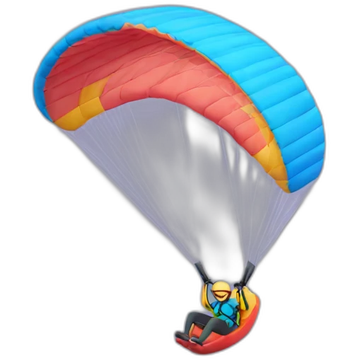 paragliding emoji