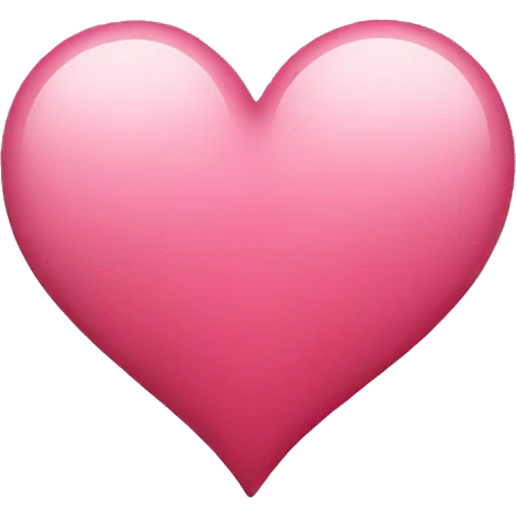 Heart ios emoji