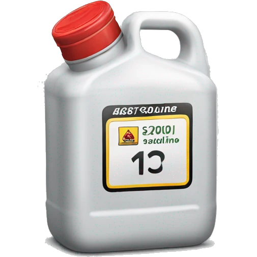 Standard canister of gasoline emoji