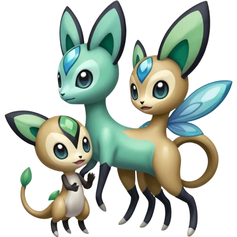 Meloetta-Phione-Azelf-Pokémon-Fakémon-creature emoji