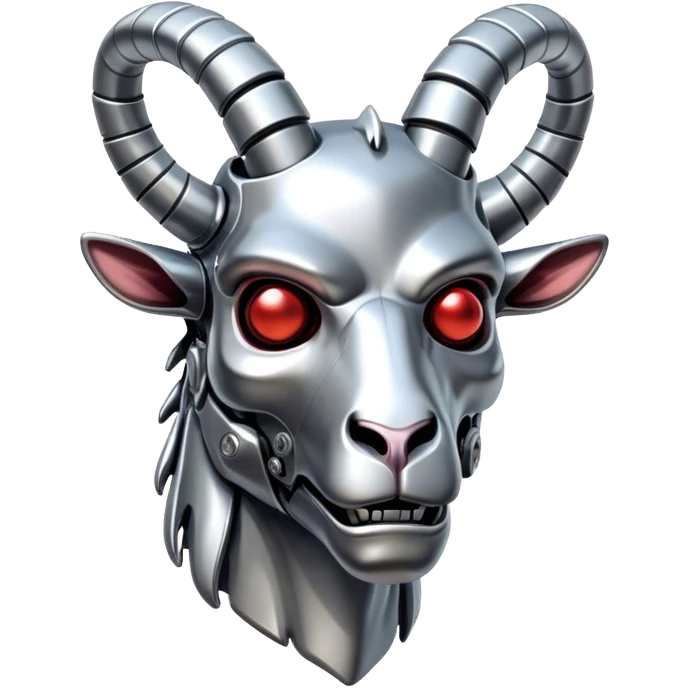 Terminator Goat head emoji