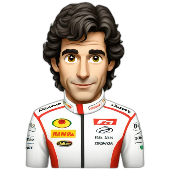 Ayrton Senna emoji