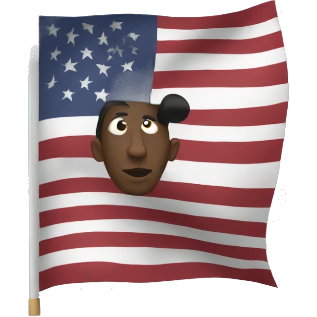 African American flag emoji