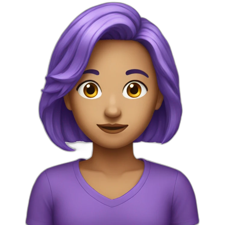 Violet emoji