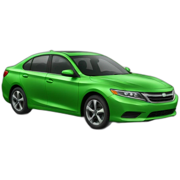 new car green emoji