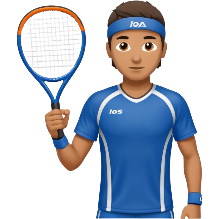 padel player latino emoji