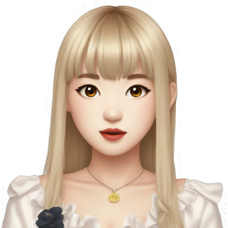 Lalisa idol kpop emoji