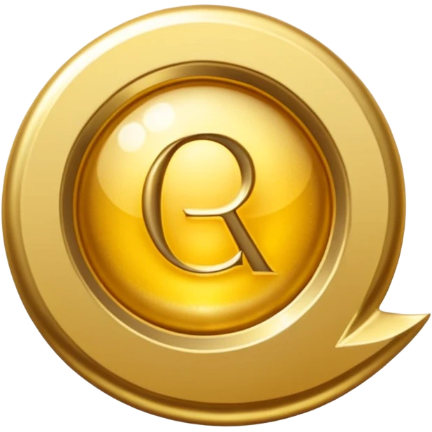 Una etiqueta de producto dorada en forma de sello con las iniciales 'RA', rodeada por una luz brillante. Fondo crema. Estilo: lujo minimalista, fotorrealista. emoji