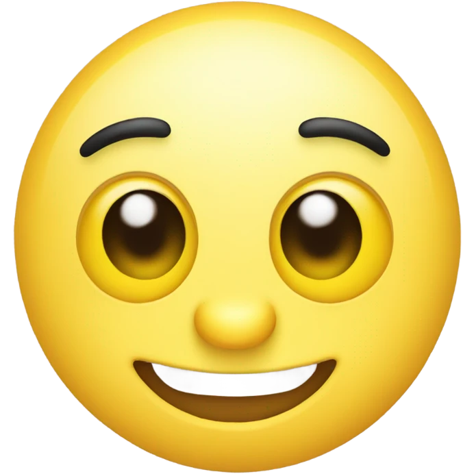 A Emoji with lashes  emoji