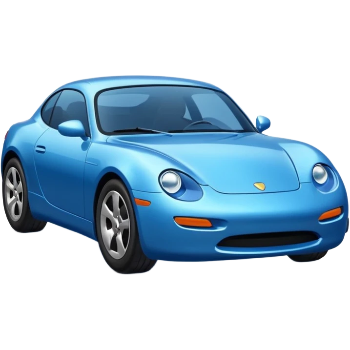 blue car emoji