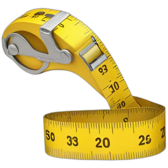 tape measure emoji