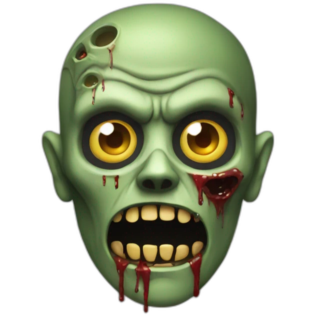 Zombie roue arrière emoji
