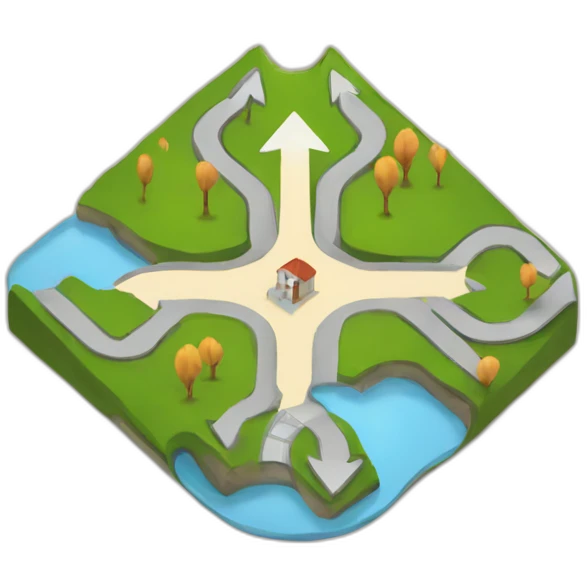 plan with arrows emoji