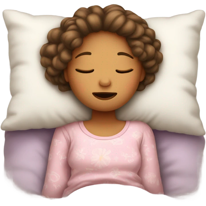 sleeping girl  emoji
