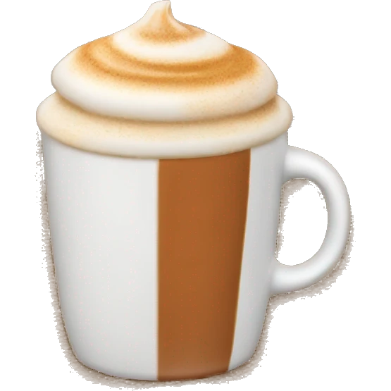 Pumpkin spice latte  emoji