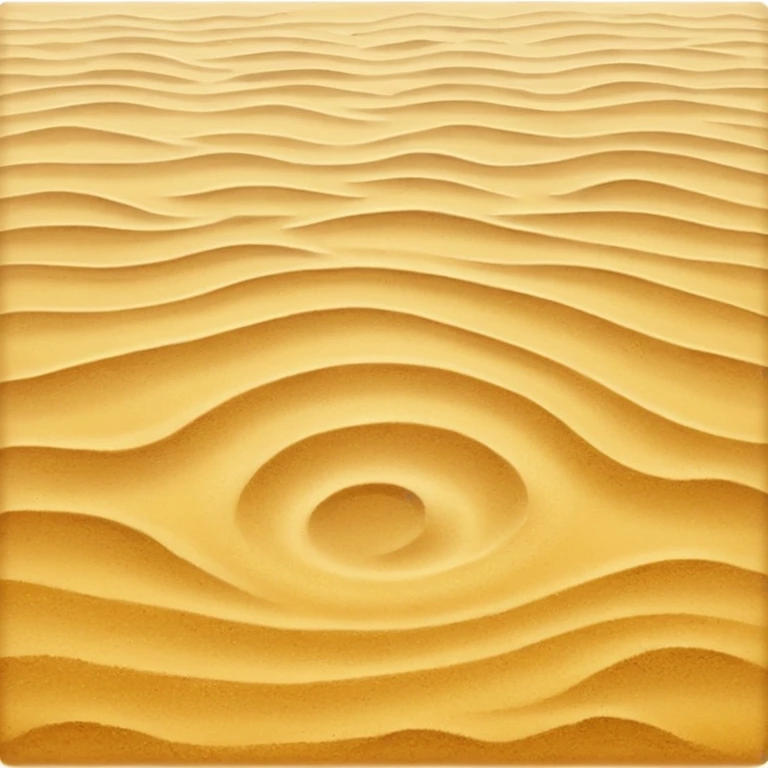 horizontal yellow sand floor emoji
