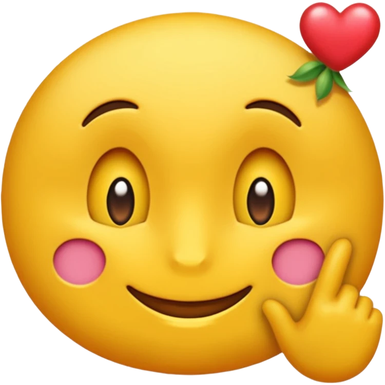 Розовые цветы emoji