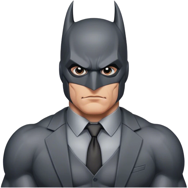Bat Man emoji