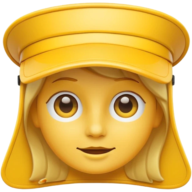 Sun Visor,yellow emoji