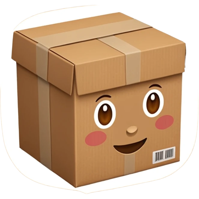 carton box icon  emoji