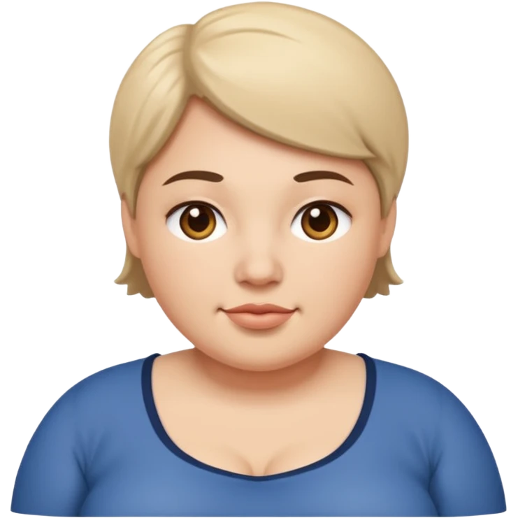 толстый emoji