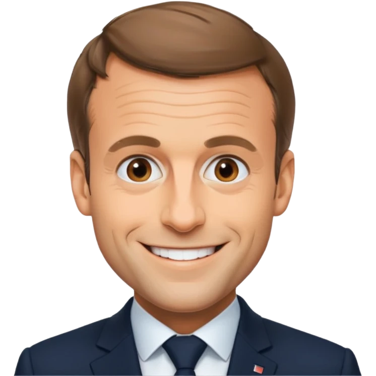 President macros ‘foshur’ emoji